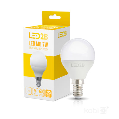LED bulb MB 7W E14 3000K LED2B