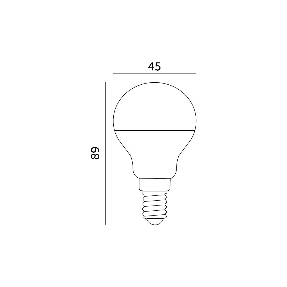 LED bulb MB 8.5W E14 4000K LED2B