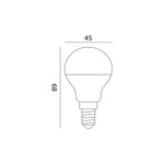 LED bulb MB 8.5W E14 4000K LED2B