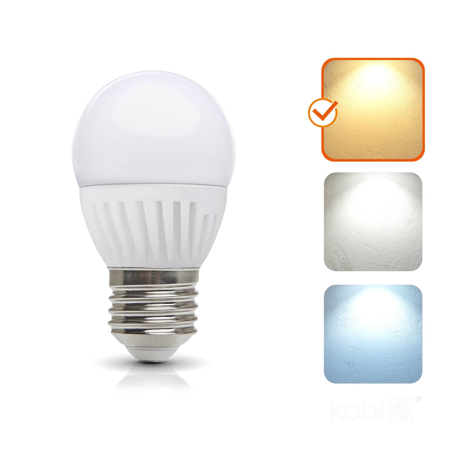 LED bulb MB 8,5W E27 3000K Kobi Premium