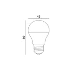 LED bulb MB 8.5W E27 3000K LED2B