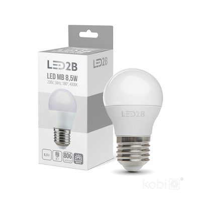 LED bulb MB 8.5W E27 4000K LED2B