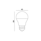 LED bulb MB 8.5W E27 4000K LED2B