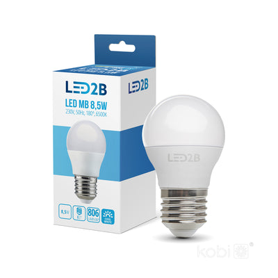LED bulb MB 8.5W E27 6500K LED2B