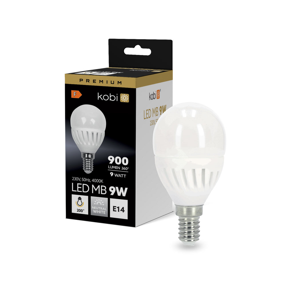 LED bulb MB 9W E14 4000K Kobi Premium