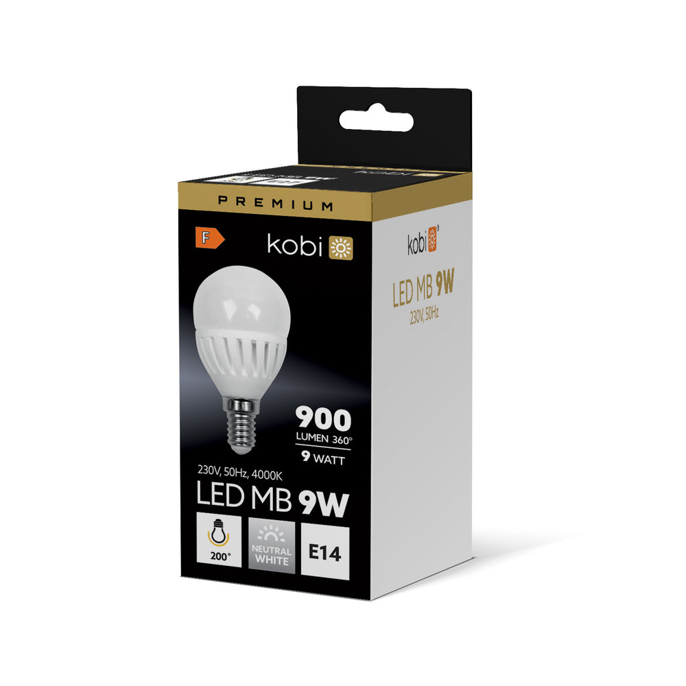 LED bulb MB 9W E14 4000K Kobi Premium