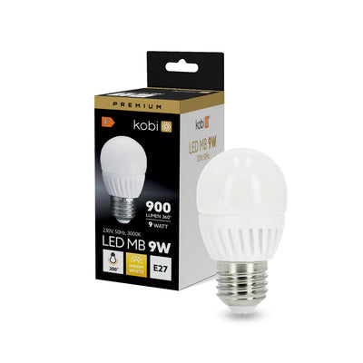 LED bulb MB 9W E27 3000K WW Kobi Premium