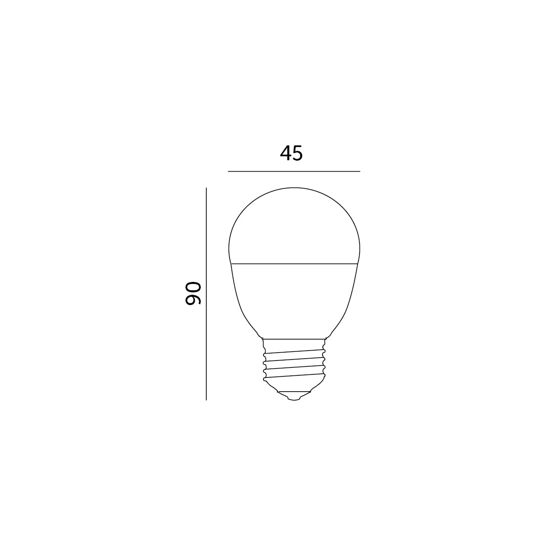 LED bulb MB 9W E27 4000K Kobi Premium