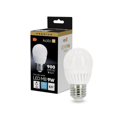 LED bulb MB 9W E27 6000K Kobi Premium