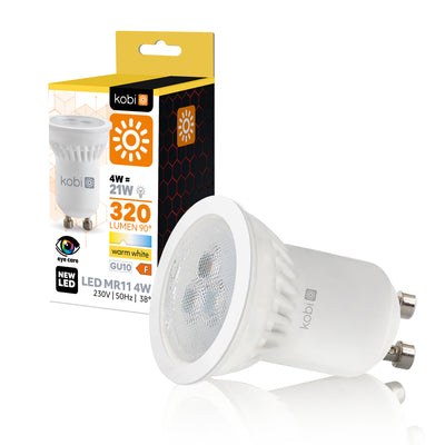 LED bulb MR11 4W GU10 3000K Kobi