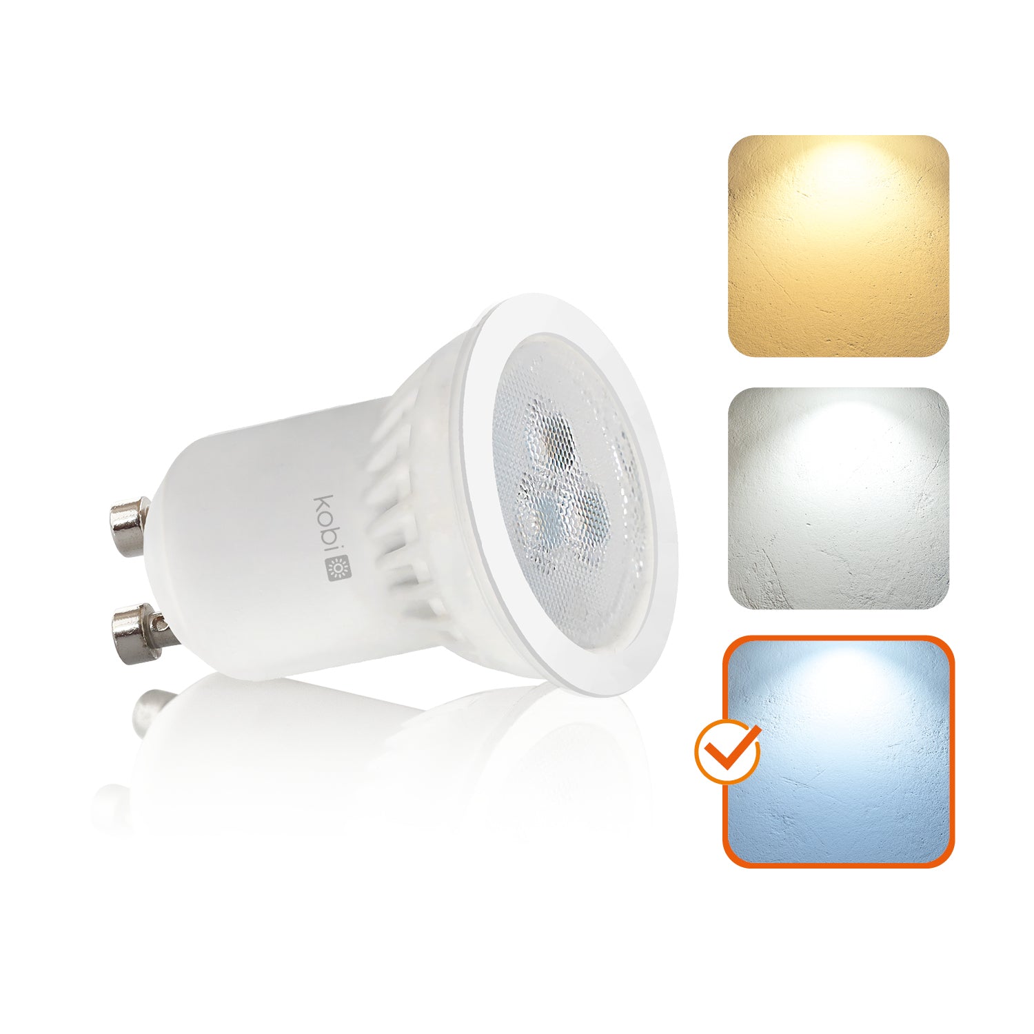 LED bulb MR11 4W GU10 6000K Kobi