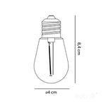 LED bulb S14 0,042W 24V E27 2700K LED2B