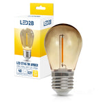 LED bulb ST45 1W E27 2700K amber LED2B
