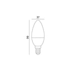 LED bulb SW 7W E14 6000K LED2B