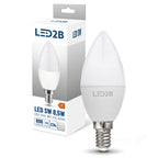 LED bulb SW 8.5W E14 4000K LED2B
