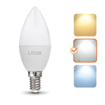 LED bulb SW 8.5W E14 4000K LED2B