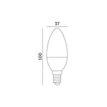 LED bulb SW 8.5W E14 6500K LED2B