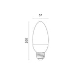 LED bulb SW 8.5W E27 3000K LED2B