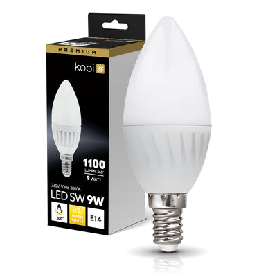 LED bulb SW 9W E14 3000K Kobi Premium