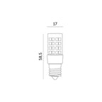 LED bulb T 4,2W E14 4000K Kobi