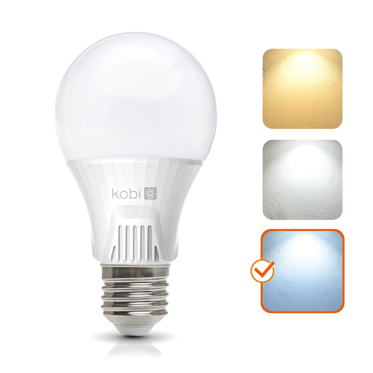 LED bulb with motion sensor GS 9W E27 6500K LX Kobi Premium