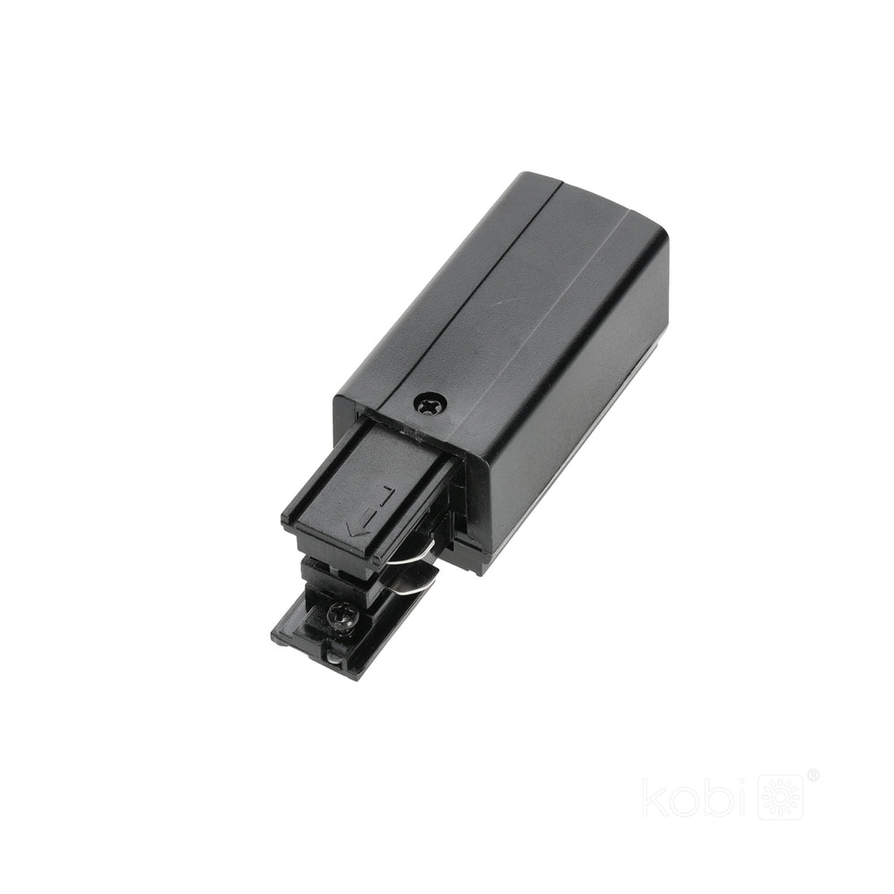 Power supply for 3-circuit track LEFT black Kobi