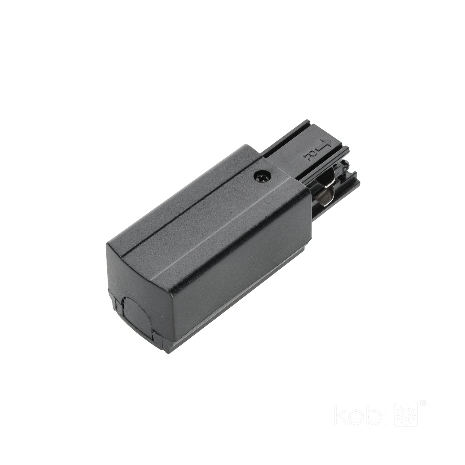Power supply for 3-circuit track RIGHT black Kobi