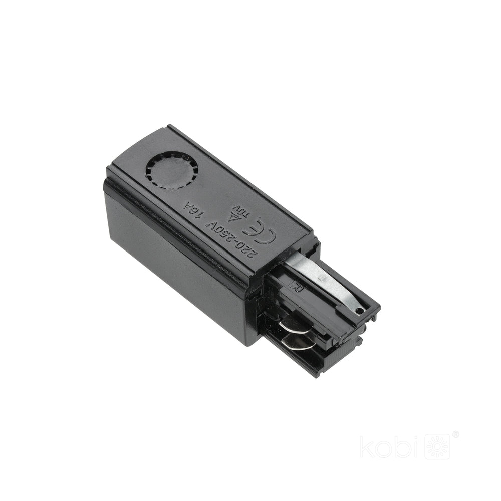 Power supply for 3-circuit track RIGHT black Kobi