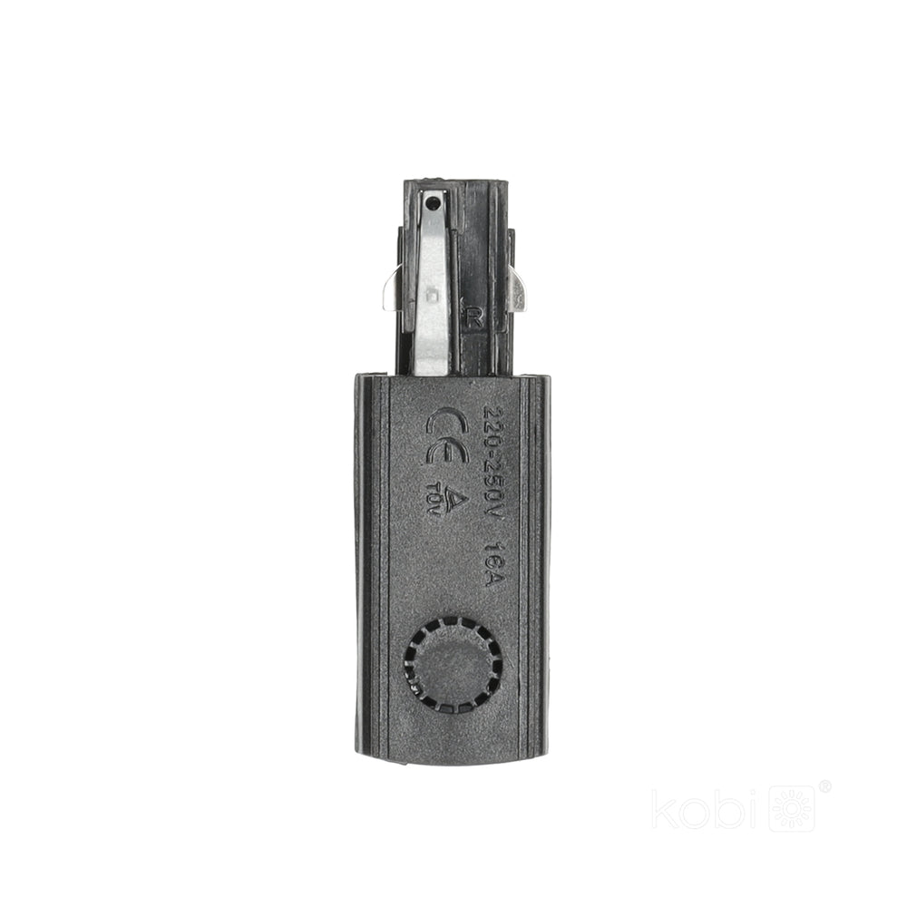 Power supply for 3-circuit track RIGHT black Kobi