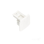 End cap for 3-circuit track white Kobi