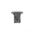 End cap for 3-circuit track black Kobi