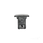 End cap for 3-circuit track black Kobi