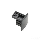 End cap for 3-circuit track black Kobi