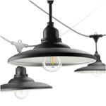 SET CRETE Garland 10m + cable 10m + 10x lampshade M2