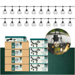 SET CRETE Garland 20m + cable 5m + 20x lampshade D1