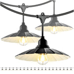 SET CRETE Garland 20m + cable 5m + 20x lampshade M1