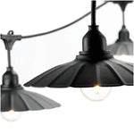 SET CRETE Garland 5m + cable 10m + 5x lampshade M1