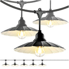 SET CRETE Garland 5m + cable 10m + 5x lampshade M1