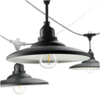 SET CRETE Garland 5m + cable 10m + 5x lampshade M2