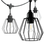 SET CRETE Garland 5m + cable 5m + 5x lampshade D1