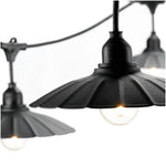 SET CRETE Garland 5m + cable 5m + 5x lampshade M1