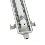Set HERMETIC 1x120 + LED T8 18W 4000K IP65 Kobi