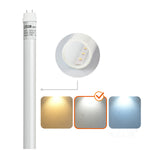 Set HERMETIC 1x120 + LED T8 18W 4000K IP65 Kobi