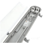 HERMETIC G2 SET + 2x LED T8 18W 120cm 4000K KOBI