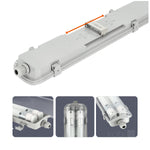 HERMETIC G2 SET + 2x LED T8 18W 120cm 4000K KOBI