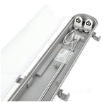 Waterproof set HERMETIC G2 2x60 + 2x LED T8 9W 4000K IP65 Kobi