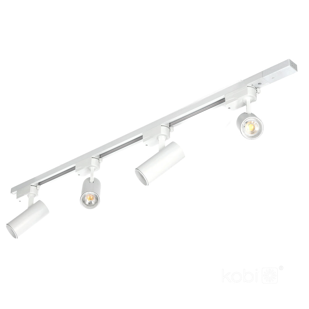 1-circuit track set NEXTRACK GO 4xGU10 1m white Kobi