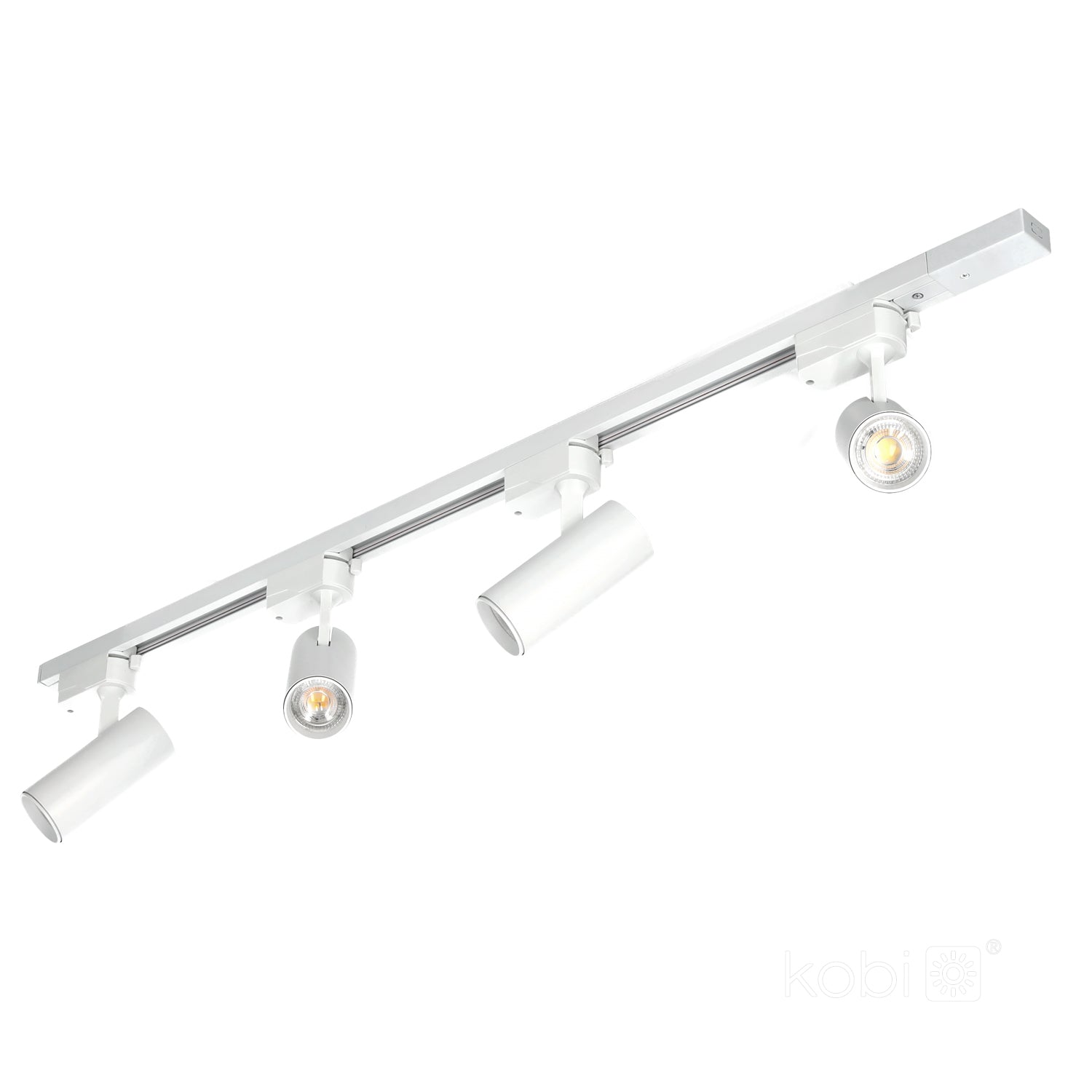 1-circuit track set NEXTRACK GO 4xGU10 1m white Kobi