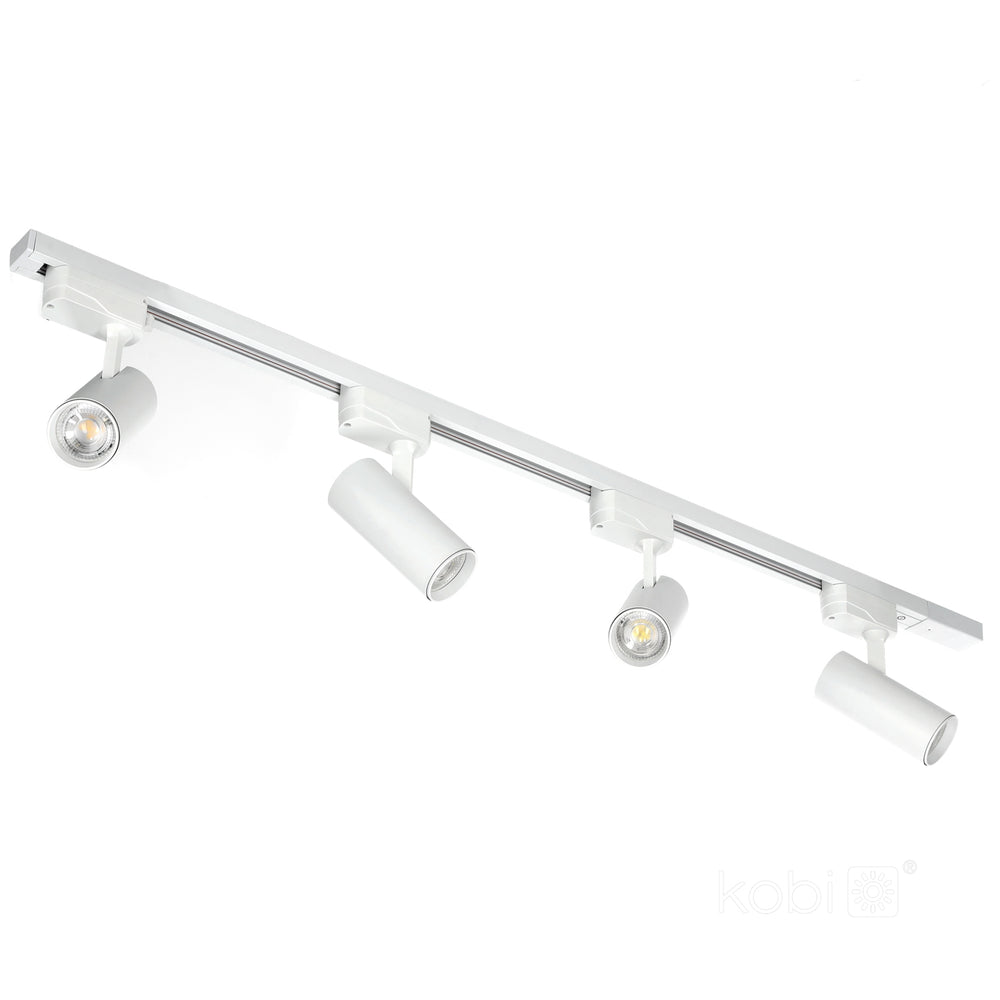 1-circuit track set NEXTRACK GO 4xGU10 1m white Kobi