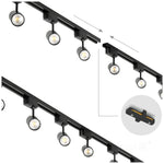 1-circuit track set NEXTRACK GO 4xGU10 1m BLACK Kobi